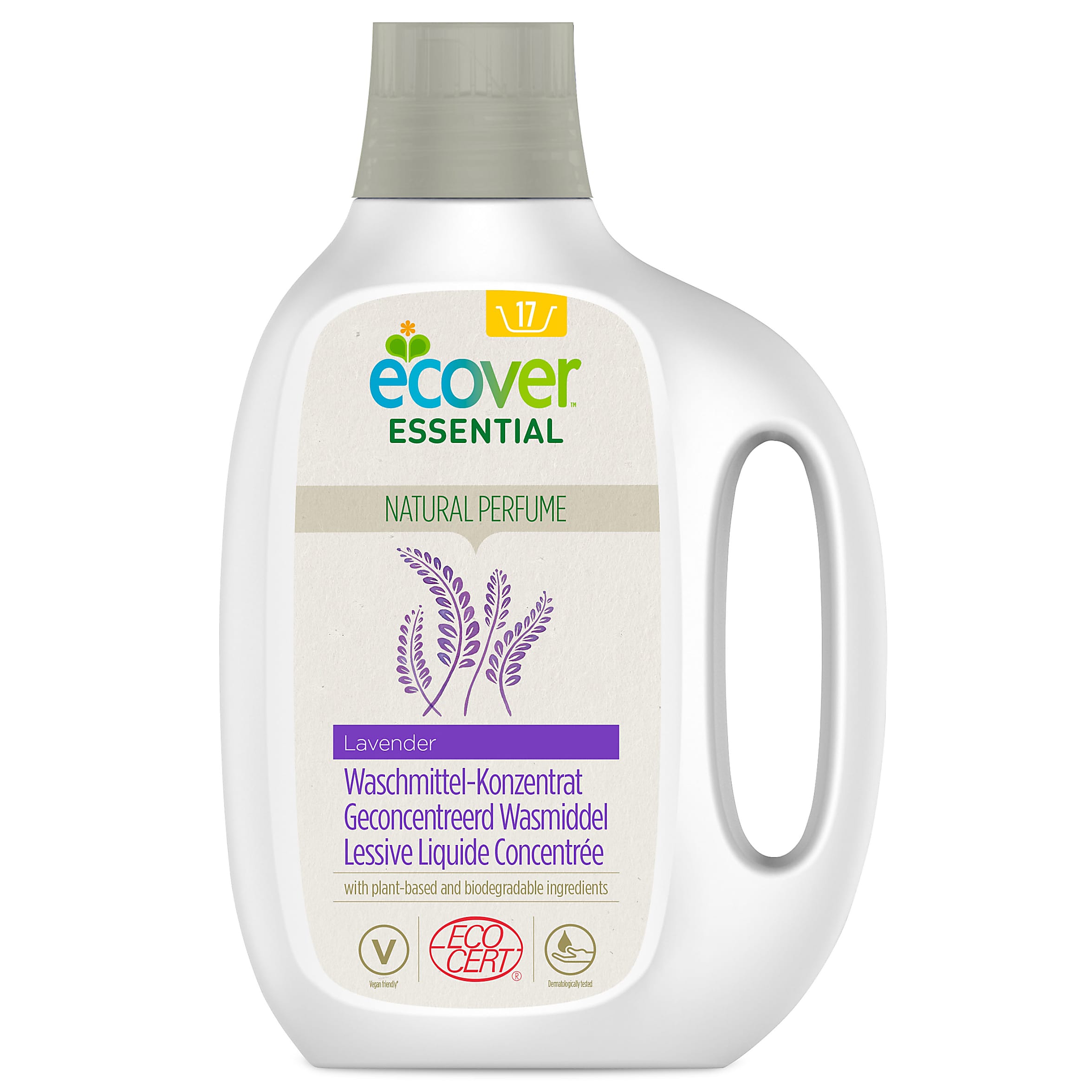 Jood ui Aktentas Essential Wasmiddel Lavendel 850ml | Ecoverdirect shop NL
